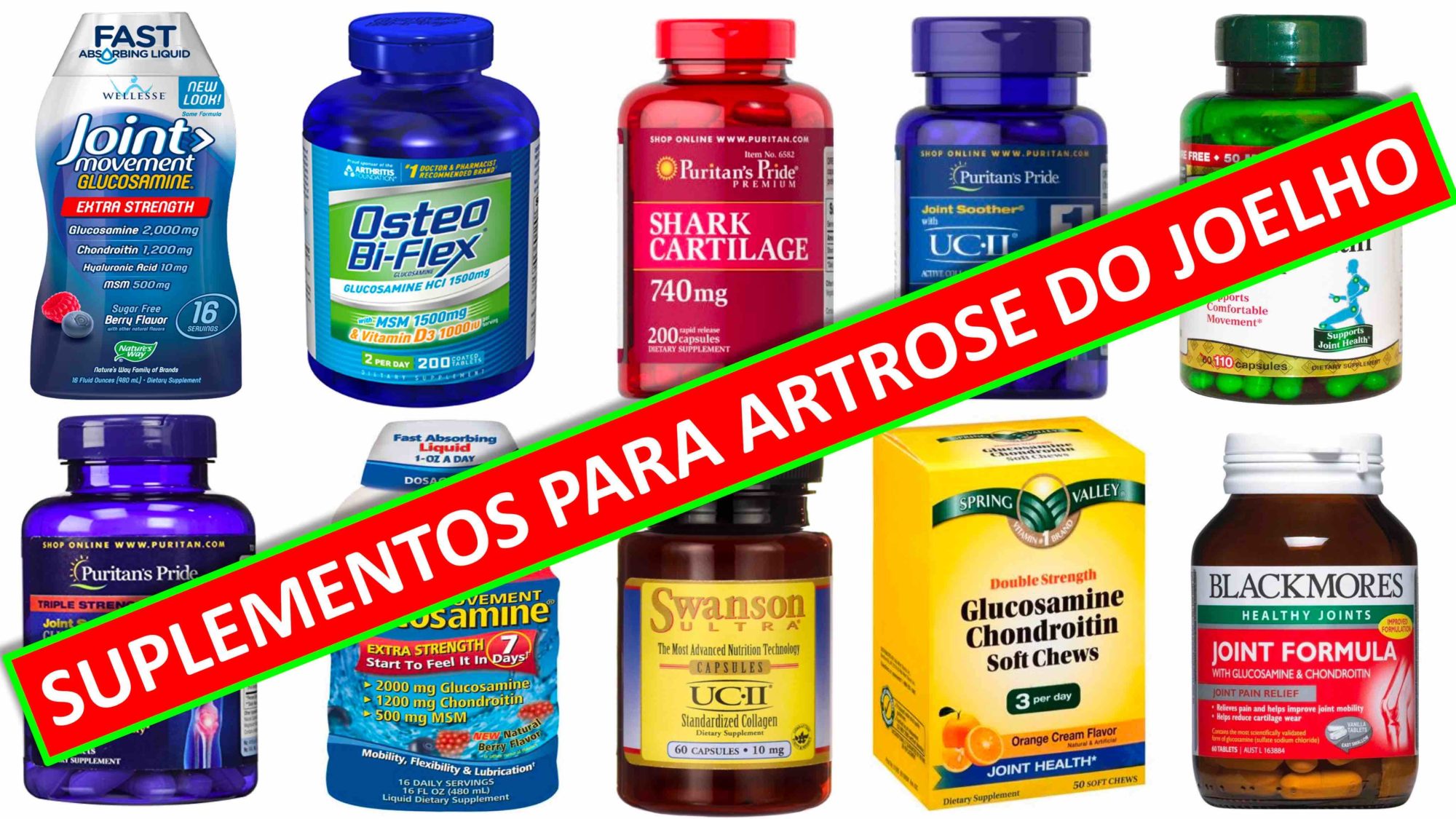 SUPLEMENTOS PARA ARTROSE NO JOELHO