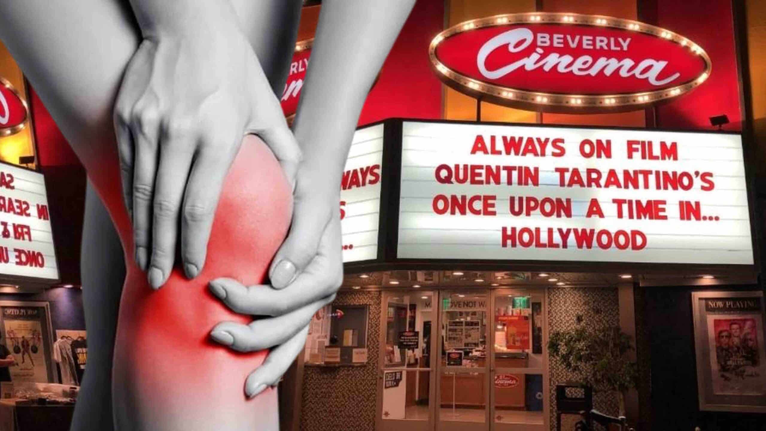 DOR NO JOELHO NO CINEMA DOR NO JOELHO NO CINEMA
