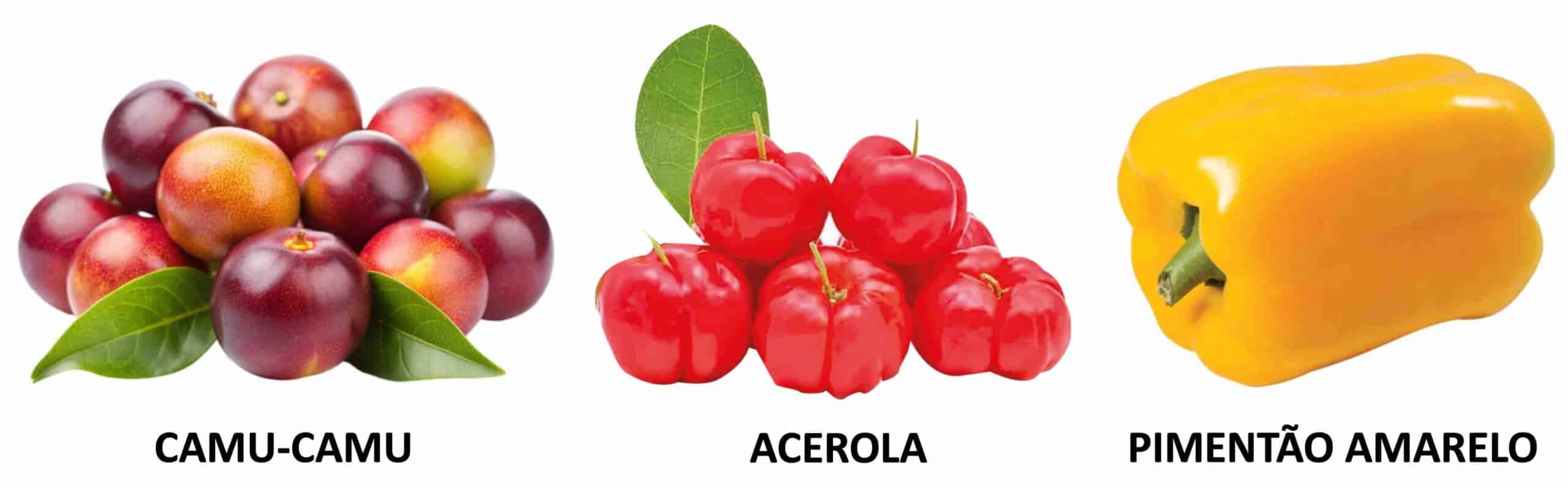 ALIMENTOS RICOS EM VITAMINA C ALIMENTOS RICOS EM VITAMINA C