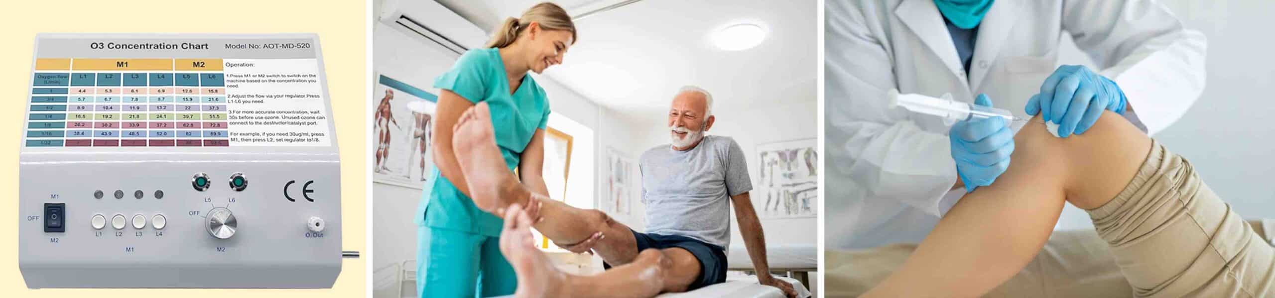 OZÔNIO NO JOELHO OZÔNIO NO JOELHO