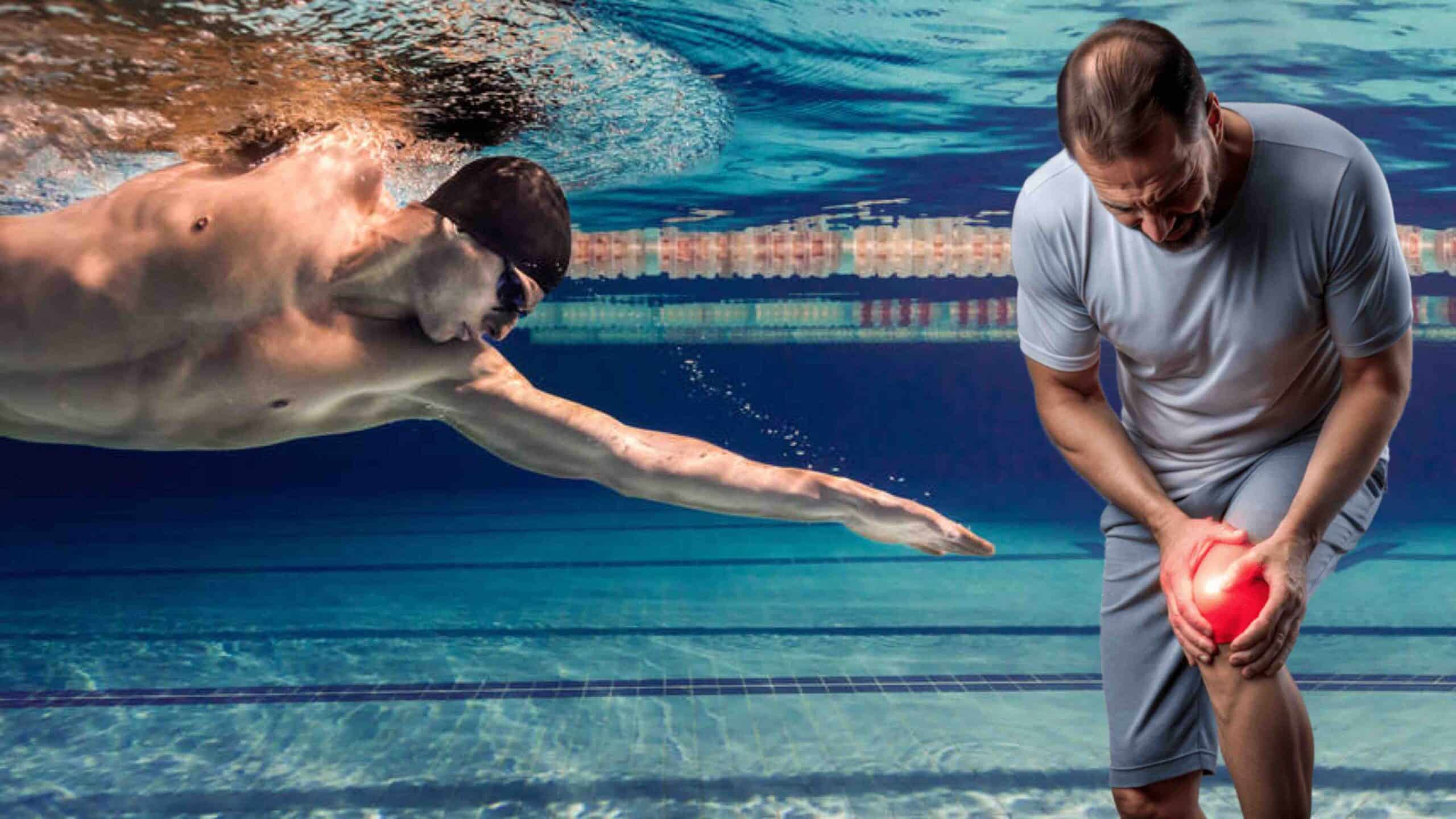 DOR NO JOELHO NA NATAÇÃO